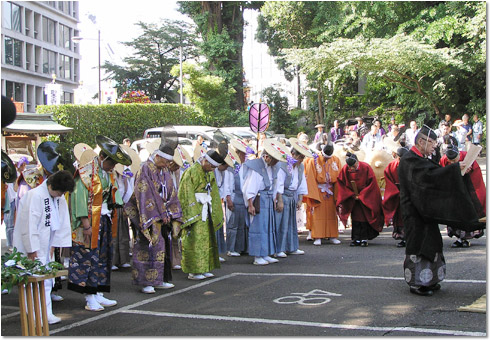 写真：6月13日日枝神社神幸祭